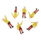 thumbnail image 5 of 1/50 Personajes Pequeñas Personas Calle Paisaje Playset 12 piezas Yotijar Escala de figuras de personas pequeñas, 5 of 9