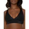 thumbnail image 5 of Women's Smart and Sexy SA1267 Cut-Out Racerback Bikini Swim Top (Black Hue/Light Yellow S), 5 of 8