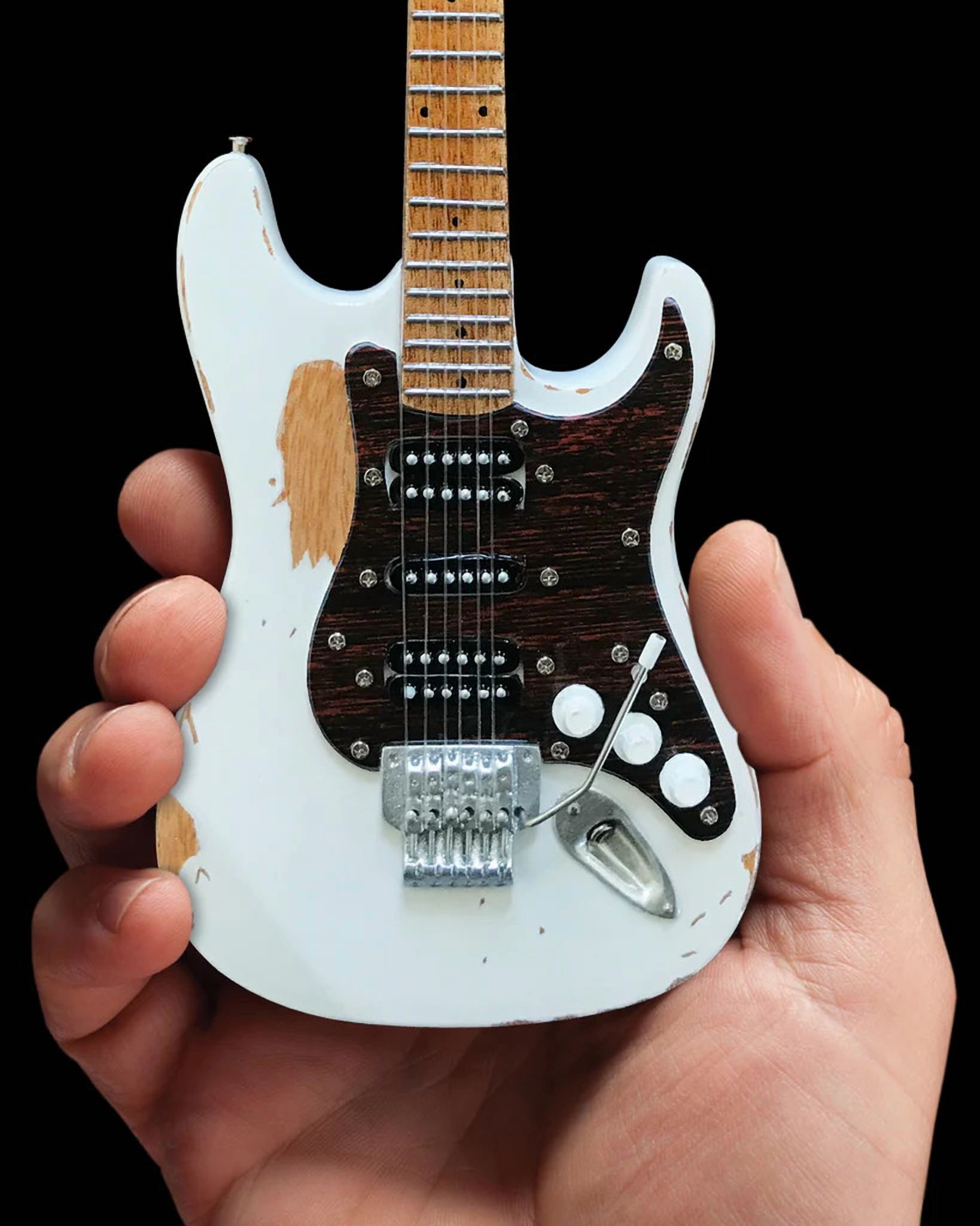 Fender Stratocaster Vintage White 10 Inch Miniature Guitar Replica