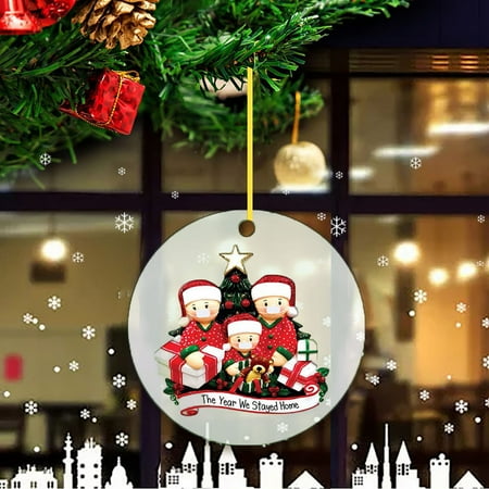 

AXXD Christmas Decorations Hanging Ornaments 2020 New Christmas Tree Decoration Lighted Pendant Faceless Old Man Pendant Home Decor For Clearance