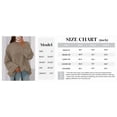 thumbnail image 6 of PRETTYGARDEN Women's Fall Oversized Sweaters Chunky Knit Mock Neck Long Sleeve Casual Trendy Pullover Winter Clothes, 6 of 9