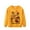 Yellow, variant on HJKIEUXL Sweatshirts for Women Clearance Ticticmimi Womens Casual Long Sleeve Sweatshirt Gray and White Toddler Boys Sweatshirts Dinosaur Long Sleeve Pullover Crewneck Shirts Cartoon Tee
