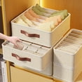 thumbnail image 5 of Caja de almacenamiento para ropa interior, calcetines, sujetadores, armario, cajón organizador para ropa, corbatas, armario, organizador de ropa, calcetines, armario, caja separadora, 5 of 5