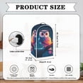 thumbnail image 6 of HELLHERO Coffee Machine Dust Cover Foldable with Hand Strap 15.94"H x 9.45"L x 7.28"W Stylish, Owl, 6 of 6