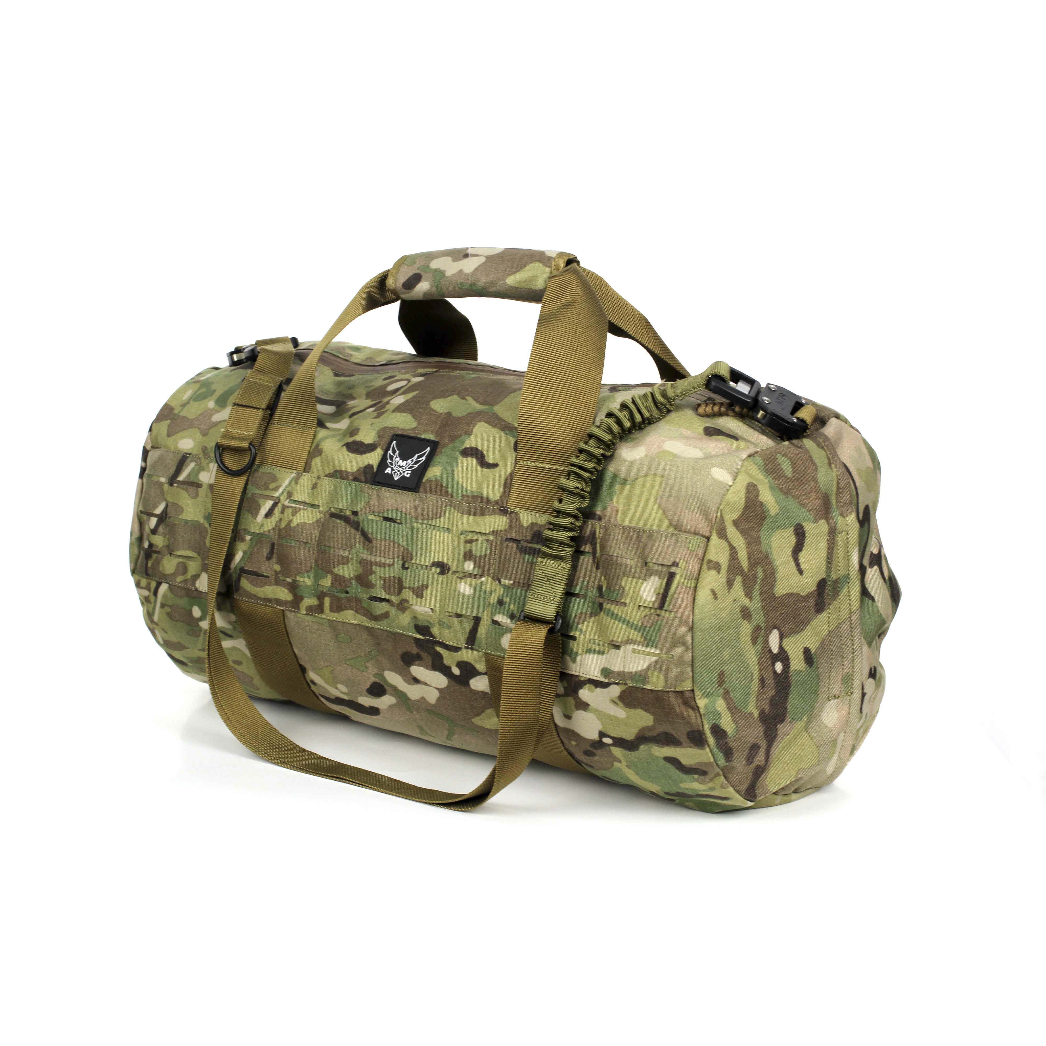Atomic Mission Gear Unisex Travel Peruga Medium Duffel Bag Medium Multi-Camouflage