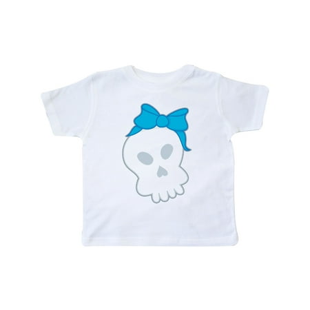 

Inktastic Skull Bow 4 Gift Toddler Toddler Girl T-Shirt
