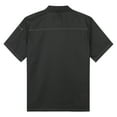 thumbnail image 4 of Nyeemya Chef Jacket Short Sleeve/Long Sleeve Chef Coat Hotel Kitchen Restaurant Work Uniform Shirt Black Short Sleeve 4XL, 4 of 7