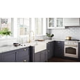 thumbnail image 6 of Ruvati RVL2100GR 30 x 20 inch Fireclay Farm Kitchen Sink - Horizon Gray, 6 of 7