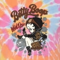 thumbnail image 4 of Wild Bobby Biker Betty Boop Wild One MC Motorcycle Betty Boop Tie-Dye T-Shirt, Aerial Spiral, X-Large, 4 of 4