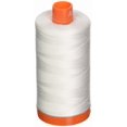 thumbnail image 1 of Hilo Aurifil 50wt, algodón, 1300 m, blanco natural, 1 of 2