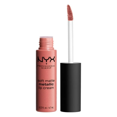 NYX Professional Makeup Soft Matte Metallic Lip Cream, Cannes