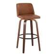 thumbnail image 4 of Toriano 30" Fixed-Height Bar Stool, Bar Chairs, Swivel Bar Stools, Bar Stools Set of 2, 4 of 6