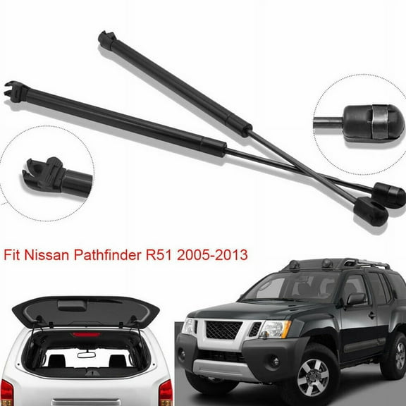 2Pcs Rear Window Glass Lift Support Damper Props Rods for 2005-2013 SG325028 90460EA500