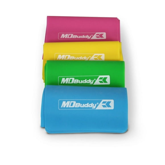 MD Buddy 2M Resistance Band Set (4-pc)