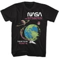 thumbnail image 1 of NASA There Is No Planet B Black Adult T-Shirt 3Xlt, 1 of 2