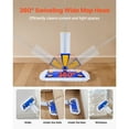 thumbnail image 4 of KFFKFF Spray Mop with 3 Reusable Pads for Wet and Dry Floor Cleaning, 27oz Refillable Tank, Microfiber Dust Mop & Cotton Dry Mop for Home and Commercial Use on Tile, Vinyl, and Wood Floors, 4 of 9