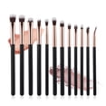 thumbnail image 1 of Set de brochas para maquillaje de ojos ACMEBEAUTY de 12 piezas, sintéticas suaves, 1 of 7