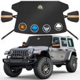 thumbnail image 1 of Cubierta para parabrisas de coche contra nieve Zettum para Jeep Wrangler 600D, 1 of 9