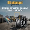 thumbnail image 2 of Paquete de 2 llantas 195/55R16 87H FR modelo ULTRA CONTACT marca Continental, 2 of 15