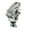 Quick Release Versio-Silver, variant on Adjustable Stage Hook Clamp with Anti-Slip Pad, Aluminum Magnesium Alloys for 25-30mm Tube Simple Installations
