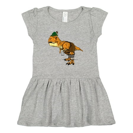 

Inktastic T-Rex King of Oktoberfest Gift Toddler Girl Dress