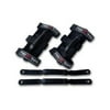 Poison Spyder Front and Rear Grab Handle Set (Black) - 57-63-210