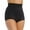Black, variant on High Waist Tummy Control Panty with Inner Lining, Light Shaping | Style 513