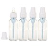 Dr. Brown's Natural Flow Standard Glass Bottles, 8 Ounce, 4-Count
