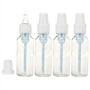 Dr. Brown's Natural Flow Standard Glass Bottles, 8 Ounce, 4-Count