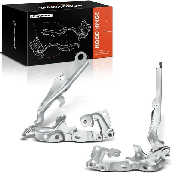 A-Premium Front Driver and Passenger Hood Hinges Compatible with 2007 2008 2009 2010 2011 Toyota Camry Hood Hinge, Front Left and Right Side, 2-PC Set, Replace# 5341033180, 5342033180