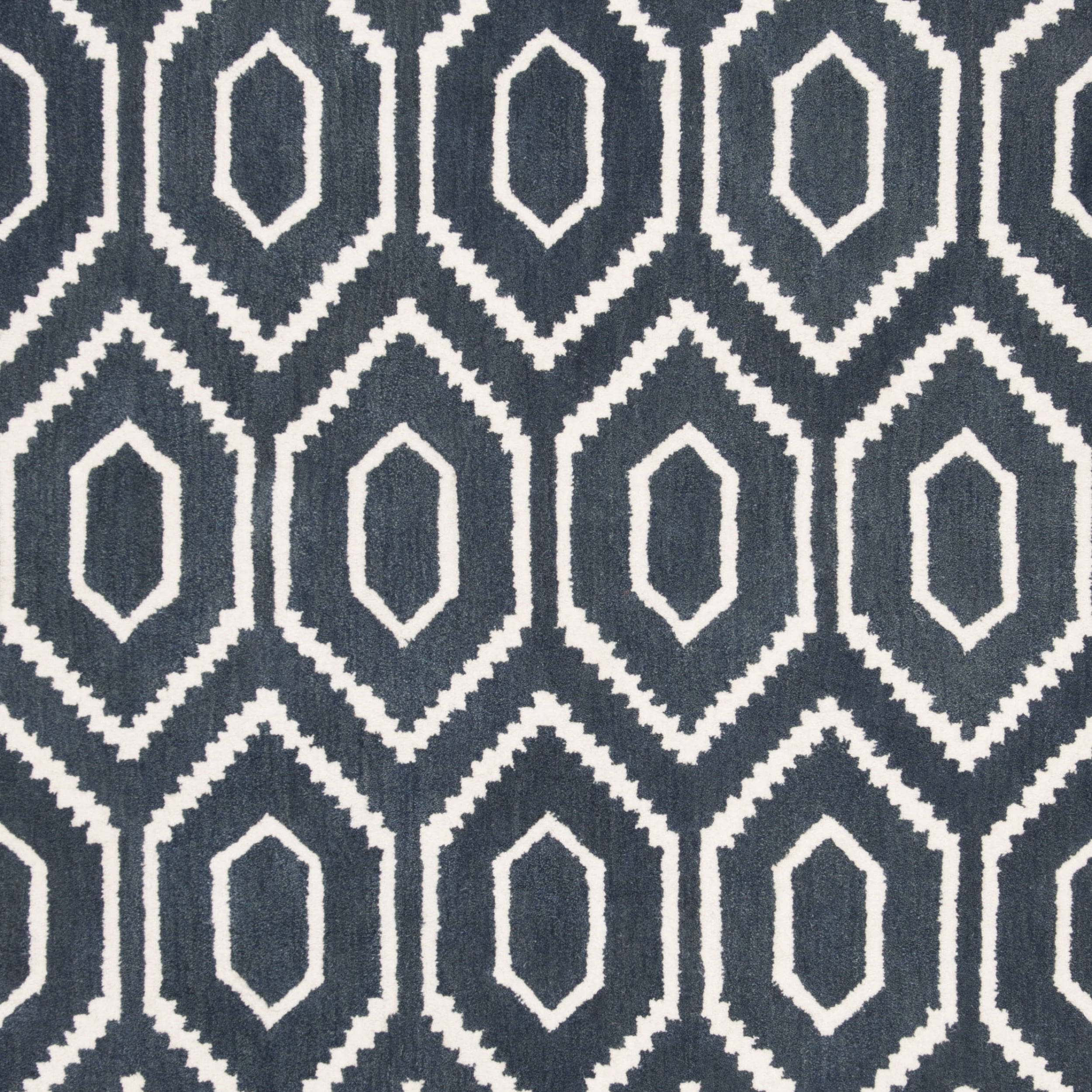 SAFAVIEH Himalaya HIM902N Handmade Navy / Ivory Rug