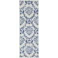 thumbnail image 3 of Nourison Whimsicle Botanical Farmhouse Ivory Navy 2' x 8' Area Rug, (8' Runner), 3 of 8