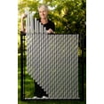 thumbnail image 2 of Chain Link Gray Single Wall Ridged™Privacy Slat For 3ft High Fence Bottom Lock, 2 of 14