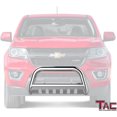 thumbnail image 4 of TAC Bull Bar Compatible with 2015-2022 Chevy Colorado (Exclude ZR2 Model) / 2015-2022 GMC Canyon Pickup Truck 3” Stainless Steel Front Bumper Guard Grille Guard Brush Off Road Exterior Accessories, 4 of 7