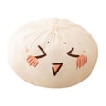 thumbnail image 2 of Rirozkan Pillow, Dumpling and Bun Shaped Cushion, Fun Food Pillow for Sofa, Couch and Bed, Soft Plush Decorative Pillow, Novelty Gift for Home and Lounge, A, 2 of 7