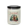 thumbnail image 3 of Merry Christmas Santa Reindeer Antlers Rhodesian Ridgeback Sleigh Xmas Winter Holiday Soy Wax Candle Ridgebacks Dog Lover Gifts 9oz White Birch & Black Pepper Candle - 00023, 3 of 5
