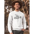 thumbnail image 2 of Lizard  Sweatshirt Men -Image by Shutterstock, Male 4X-Large, 2 of 4