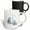 Multicolor, variant on 3drose, Letter H Personal Wood Animal Watercolor Monogram Personalized Initial, 11oz Magic Transforming Mug