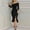 Black, variant on HKEJIAOI Deals Clearance Womens dress Women's Solid Color Sexy Sequins High Waist Mid Length Wrap Chest Style Autumn and Winter Dress Evening Dress Black