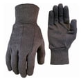 thumbnail image 1 of True Grip 103497 All Purpose Jersey Gloves, Brown - Medium, 1 of 1