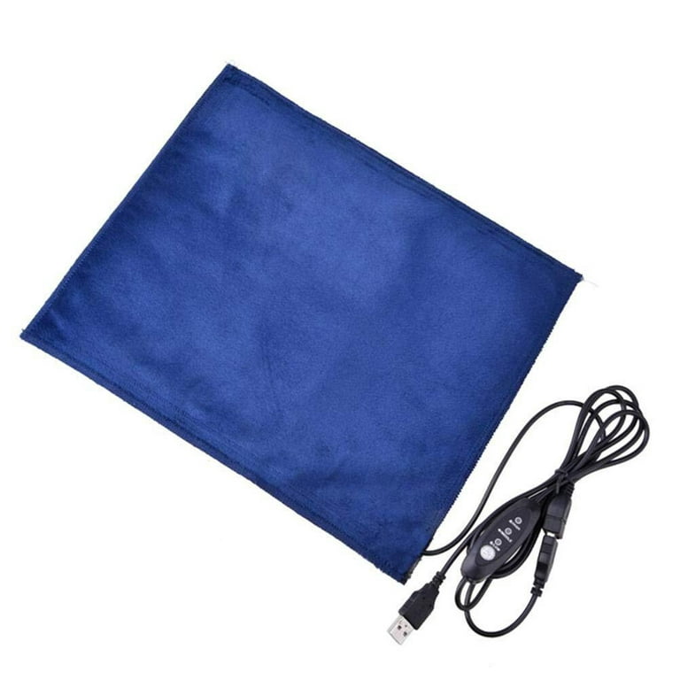 USB Heating Pad, Mostop 30 x 60 cm USB Electric Blanket Made of Crystal  Velvet Electric Heat Blanket, Heating Pad, Wireless Portable Electric  Blanket, Small Grey, Machine Washable : : Health 