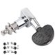 thumbnail image 5 of Clavijas de afinación de guitarra Clavijas de afinación Perillas de bloqueo de cuerdas Adecuadas para instrumentos clásicos eléctricos Semicírculo, 5 of 10