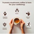 thumbnail image 6 of Organic Mushroom Coffee Powder, Instant Mushroom Drink with Lions Mane for Energy and Focus, Trumeta, 6 of 9