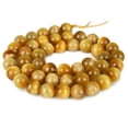 thumbnail image 4 of Natural Honey Gold Tiger Eye Beads, Grade AAA Gemstone Round Loose Beads 10MM 40PCs Bulk Lot Options, Semi Precious Stone Beads for Jewelry Making, 4 of 4