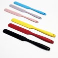 thumbnail image 3 of kurtrusly Spatules en Silicone Résistantes à la Chaleur 2 Pièces – Pot Remuant Spatules Polyvalentes Sûres et Durables en Silicone Résistant à la Chaleur Jaune + Rose Clair, 3 of 6