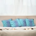 thumbnail image 3 of Ambesonne Ethnic Throw Pillow Cover 4 Pack, Theme, 20", Pale Blue, 3 of 6