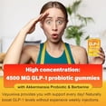 thumbnail image 2 of Suplemento GLP-1 Berberina, Gomitas probióticas GLP 1 para mujeres y hombres | Activa GLP-1 y AMPK| con probiótico Akkermansia, berberina natural para la digestión y el intestino, energía, sin azúcar, 2 of 5