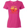thumbnail image 3 of Inktastic Hooray It's Fry-Day with Cute Fries Women's T-Shirt, 3 of 5
