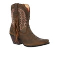 thumbnail image 2 of Durango Womens Crush Embroidered Snip Toe Zippered Cowboy  Ankle Boots, 2 of 5