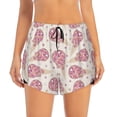 thumbnail image 4 of Lsque Sparkling Ice Cream Printed Women's Running Shorts with Liner Pockets,Elastic Quick Dry Workout Athletic Gym Yoga Shorts,Womens High Waist Shorts-Medium, 4 of 9